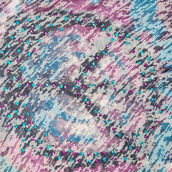 Colorful Long Sleeve Top, Thin, Large - Picture 2 of 6